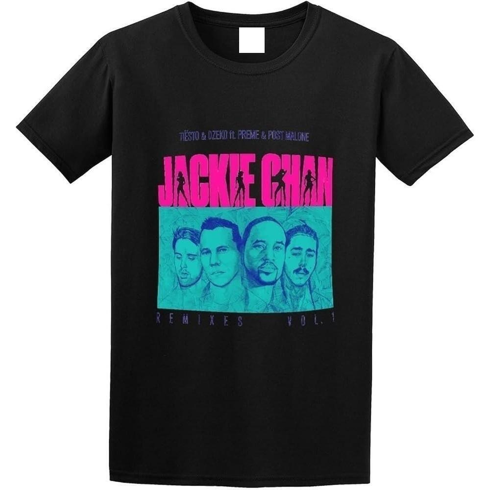 Tiesto Jackie Chan Edm Festival Music Retro Unisex T-Shirt